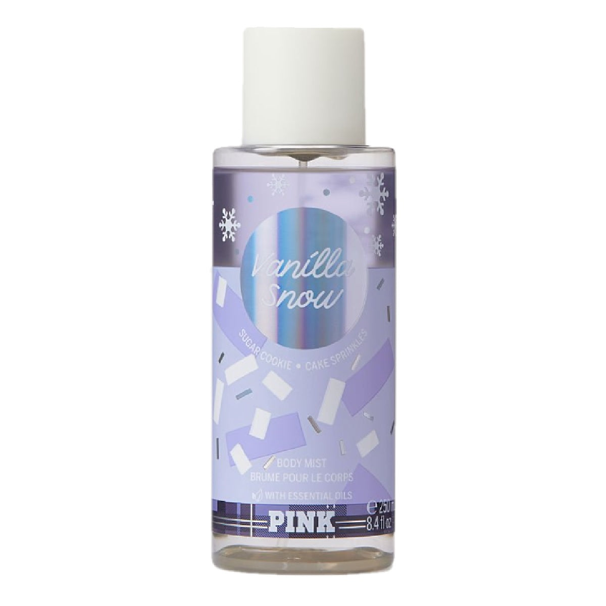 Vanilla Snow Fragance Mist Pink 250 ml Spray | Perfumes y Fragancias PriceOnLine