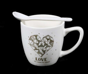 Taza At1282 Love You Are My Star Blanca Dorado 1405-23 - PriceOnLine