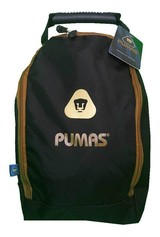 Zapatera Deportiva Pumas Unam Oficial Asa Negra Dorado - PriceOnLine | Perfumes y Fragancias PriceOnLine