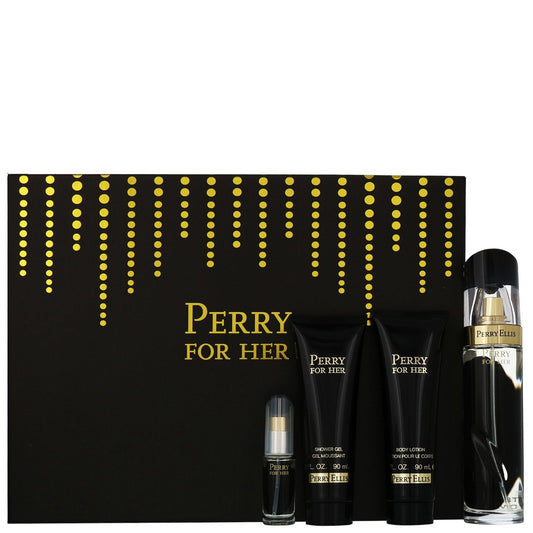 Set Perry For Her Dama Perry Ellis 4 Pz - PriceOnLine | Perfumes y Fragancias PriceOnLine