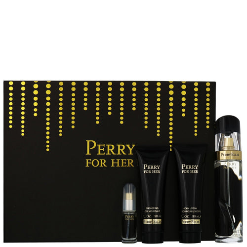 Set Perry For Her Dama Perry Ellis 4 Pz - PriceOnLine