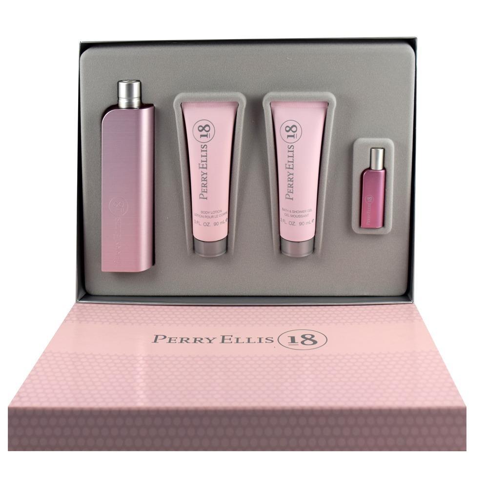 Set Perry 18 Dama Perry Ellis 4 Pz - PriceOnLine