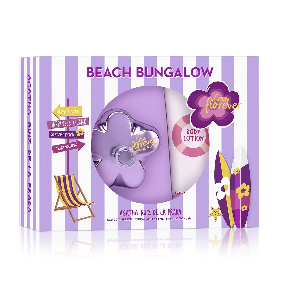 Set Beach Bungalow Dama Agatha Ruiz de la Prada 2 Pz - PriceOnLine