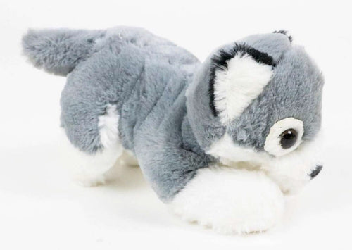 Peluche Mini Perritos 21 cm Gris - PriceOnLine