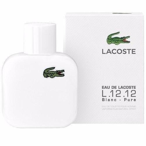 Eau De Lacoste L.12.12 Blanc Pure Caballero Lacoste 100 ml Edt Spray - PriceOnLine