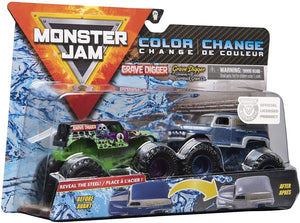 Monster Jam 2 Carritos Cambia De Color En Agua Grave Digger Vs Grave Digger Chesapeake Va - PriceOnLine