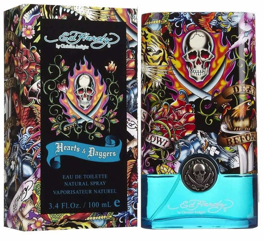 Ed Hardy Hearts and Daggers Caballero Christian Audigier 100 ml Edt Spray - PriceOnLine | Perfumes y Fragancias PriceOnLine