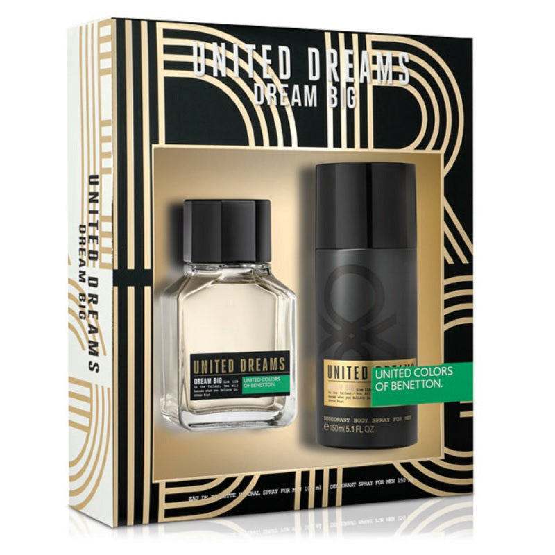 Set United Dreams Dream Big Caballero Benetton 2 Pz - PriceOnLine | Perfumes y Fragancias PriceOnLine