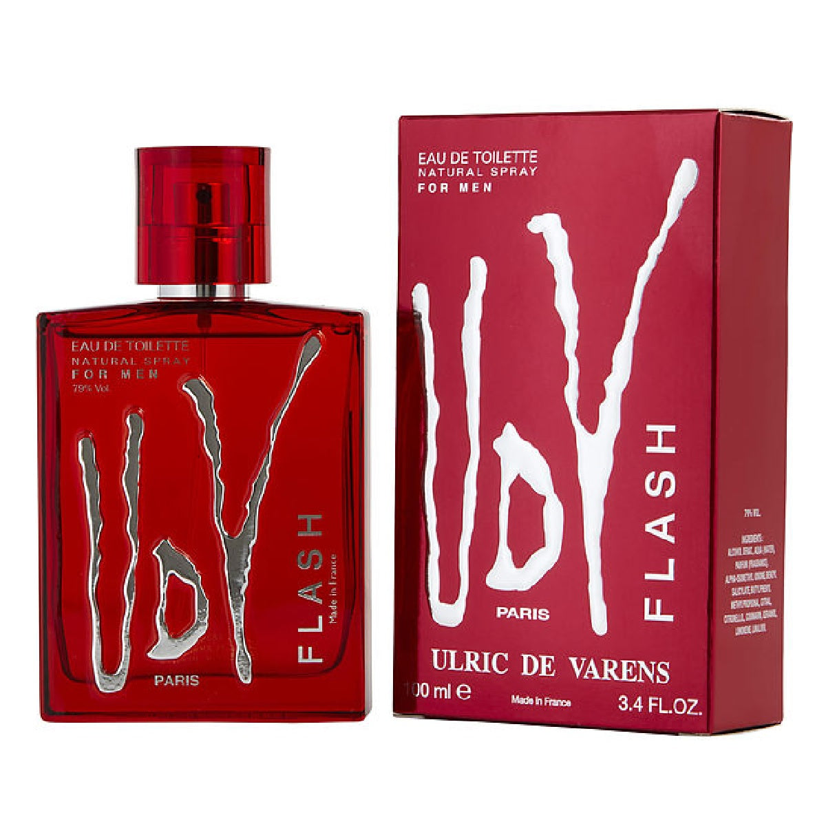 UDV Flash Caballero Ulric De Varens 100ml Edt Spray | Perfumes y Fragancias PriceOnLine