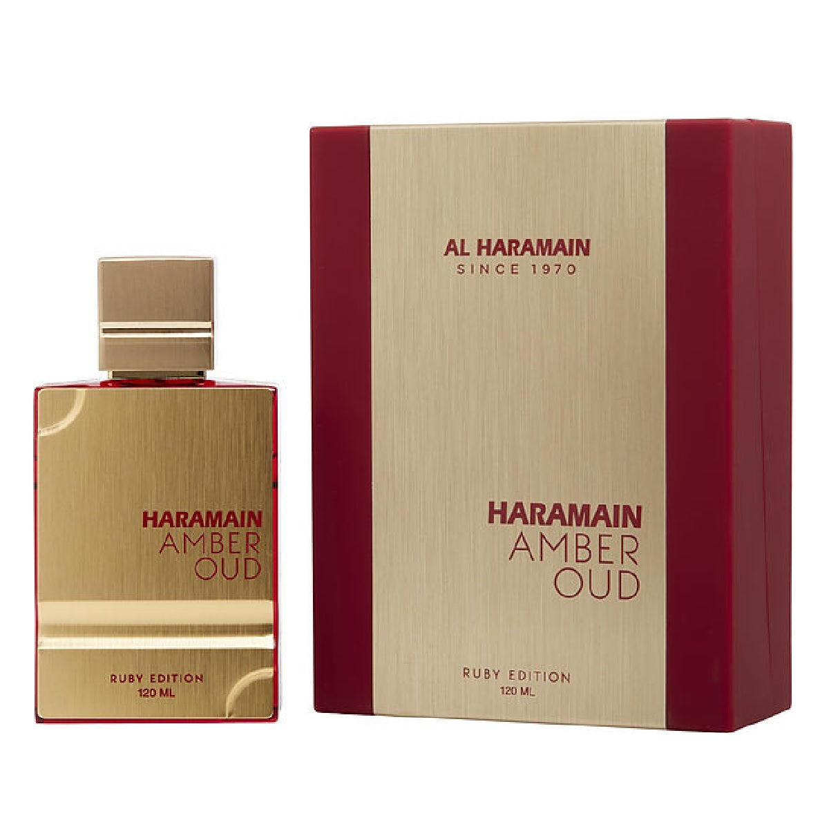 Haramain Amber Oud Ruby Edition Unisex Al Haramain 120 ml Edp Spray - PriceOnLine | Perfumes y Fragancias PriceOnLine