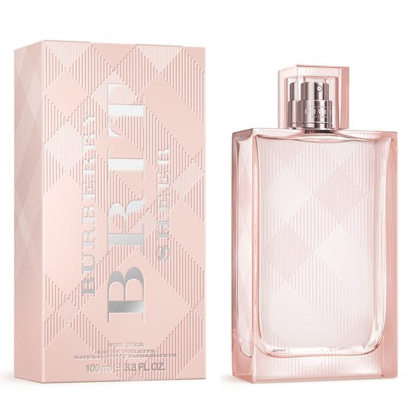 Burberry Brit Sheer Dama Burberry 100 ml Edt Spray - PriceOnLine