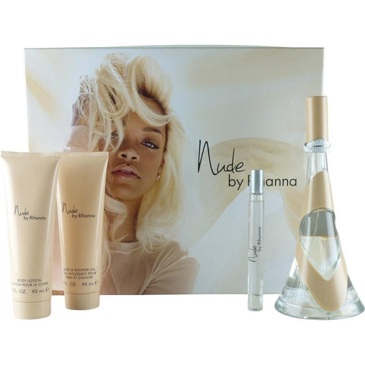 Set Nude Dama Rihanna 4 Pz - PriceOnLine | Perfumes y Fragancias PriceOnLine