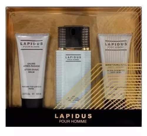 Set Lapidus Caballero Ted Lapidus 3 Pz - PriceOnLine | Perfumes y Fragancias PriceOnLine