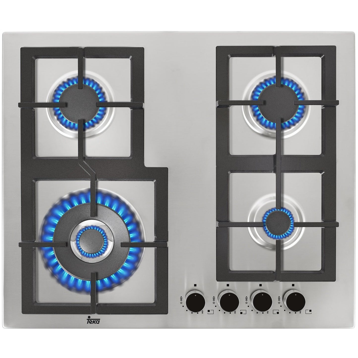 Parrilla Teka Empotrable EFX 60.1 4G AI AL DR CI Gas Inox 40211352 - PriceOnLine