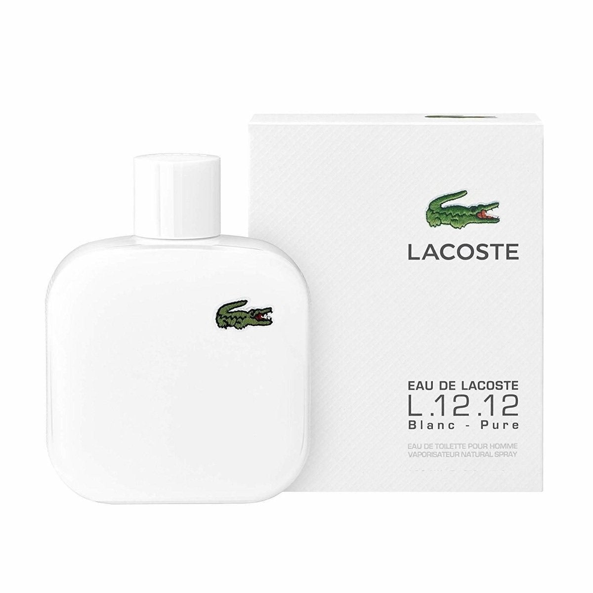 Eau De Lacoste L.12.12 Blanc Pure Caballero Lacoste 175 ml Edt Spray - PriceOnLine