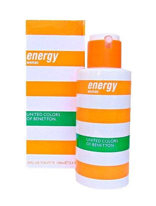 Energy Woman Dama Benetton 100 ml Edt Spray - PriceOnLine