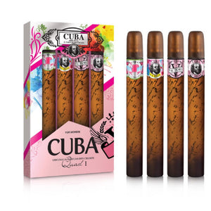 Set Cuba Quad I Dama Des Champs 4 Pz 35 ml c/u Spray - PriceOnLine