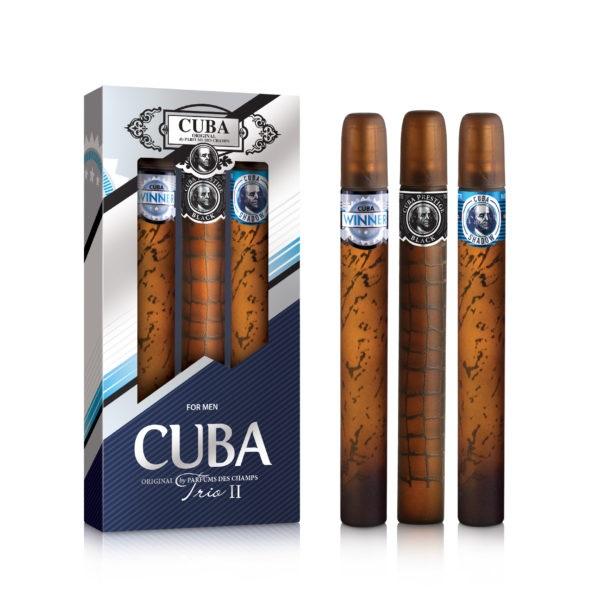 Set Cuba Trio II For Men Caballero Des Champs 3 Pz - PriceOnLine