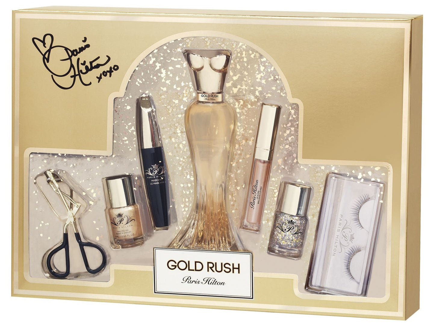 Set Gold Rush Dama Paris Hilton 7 Pz - PriceOnLine